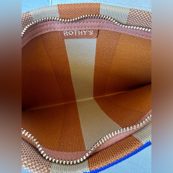 Rothy’s The Wristlet Amber Stripe New - Picture 5 of 7